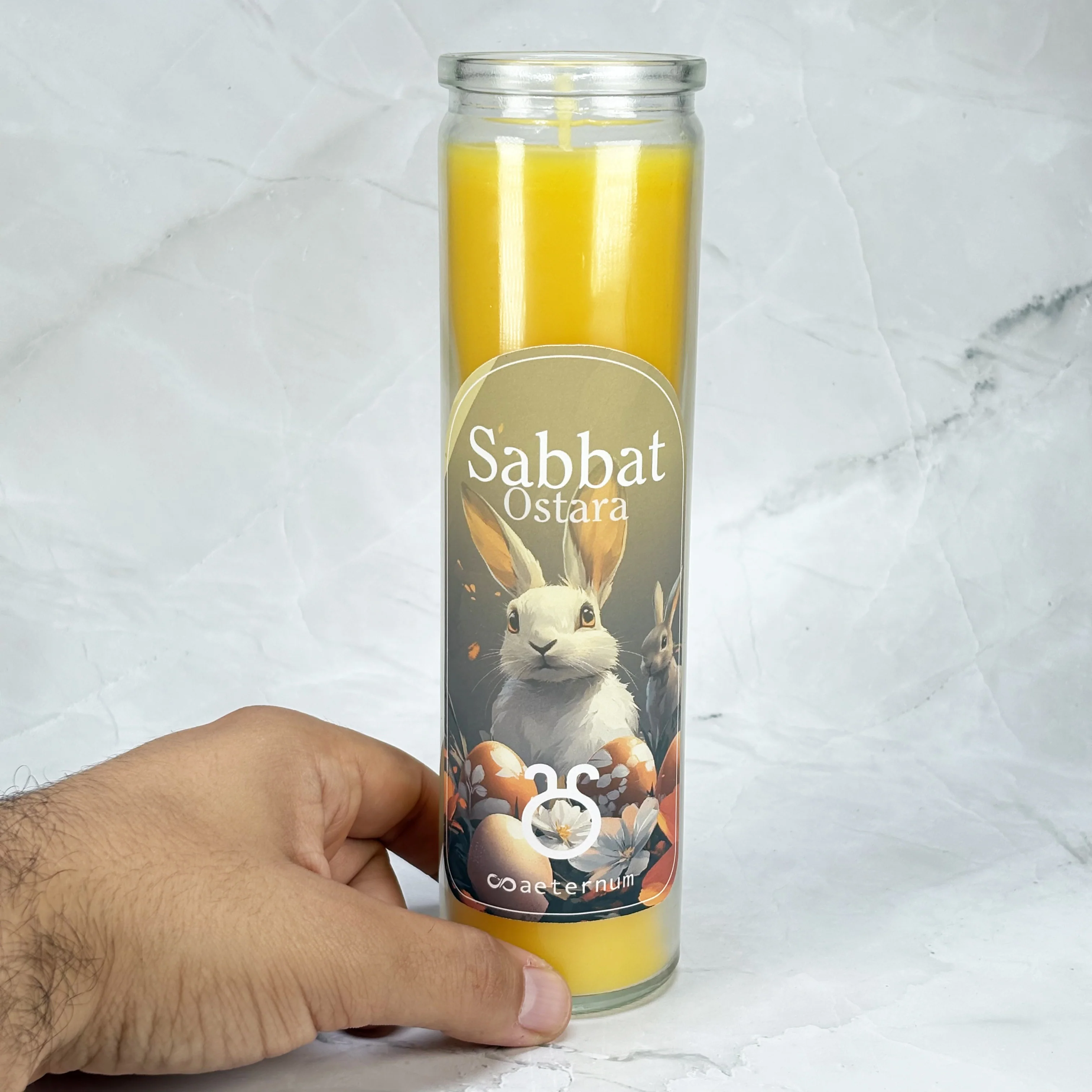 Bougie de sabbat Ostara - Image 5