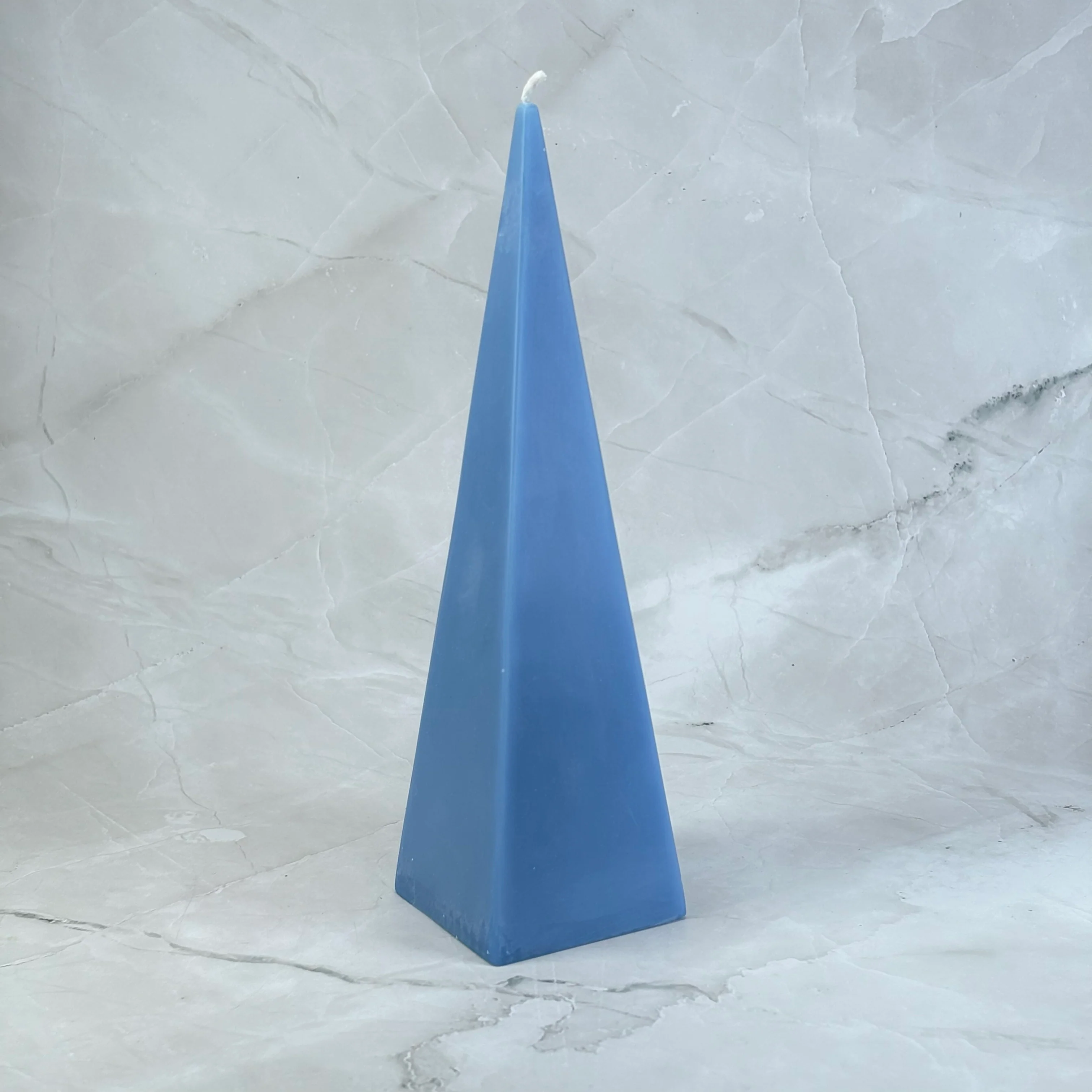 Bougie pyramide bleue - Communication - Image 3