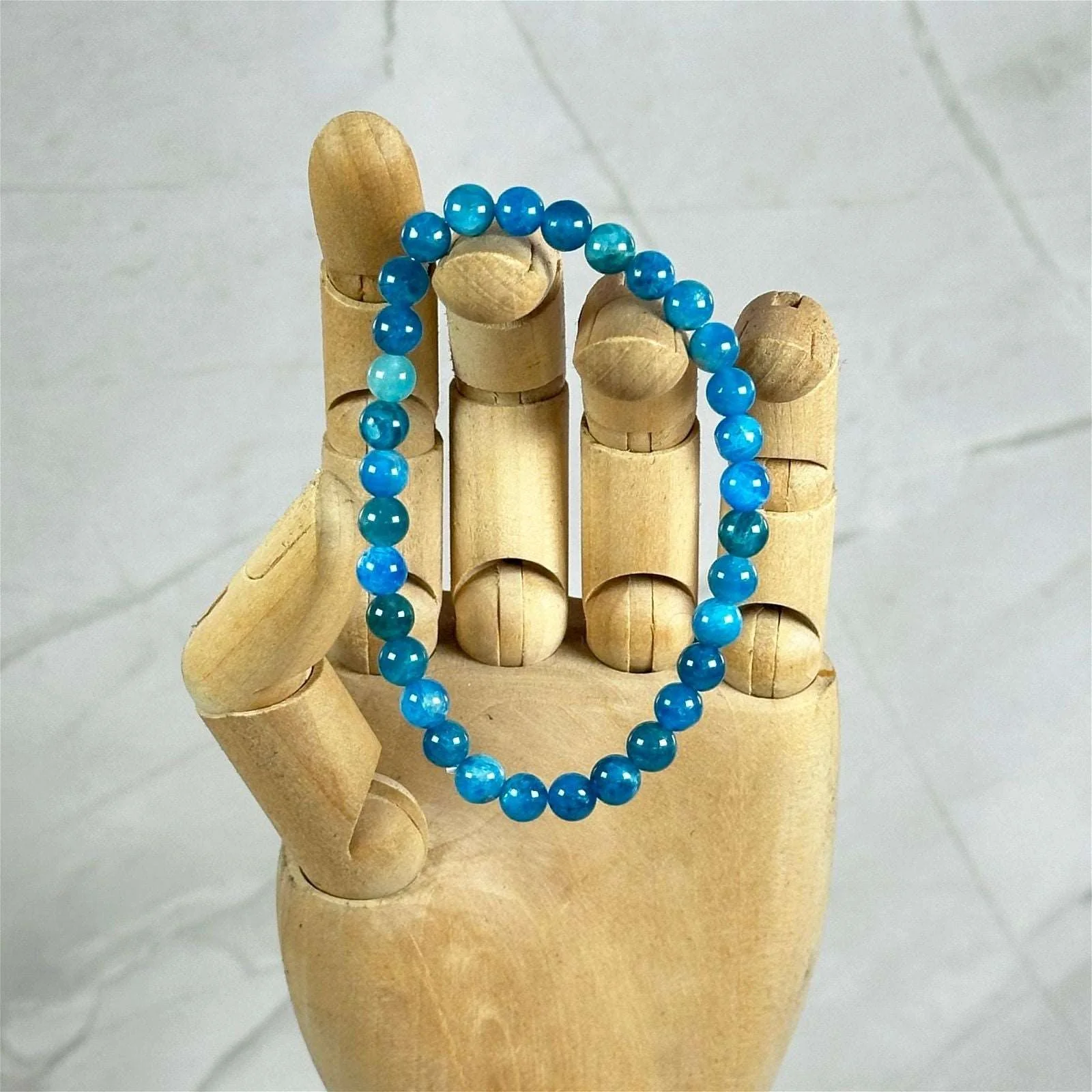 Bracelet Apatite (6mm)