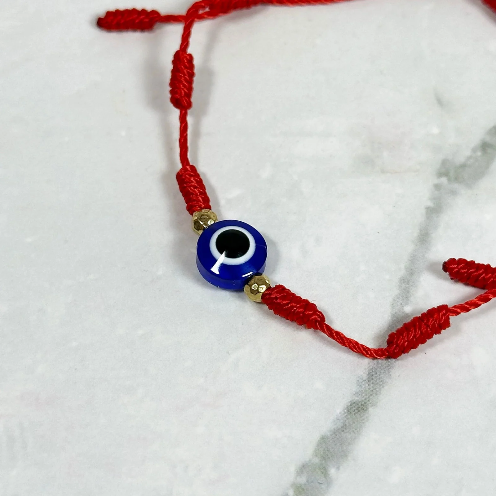 Bracelet aux 7 nœuds Œil de Nazar - Image 2