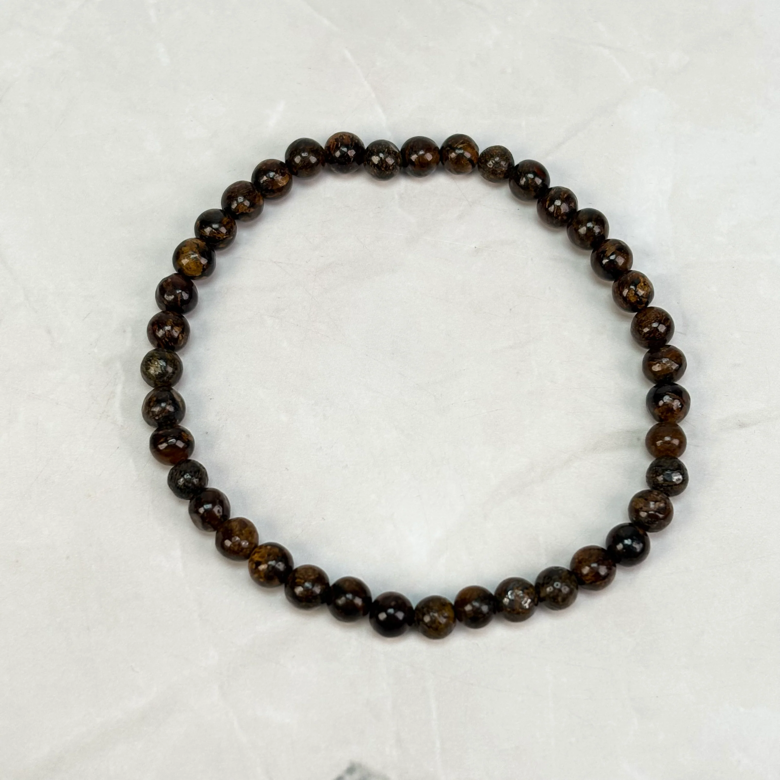 Bracelet Bronzite (4mm) - Image 3