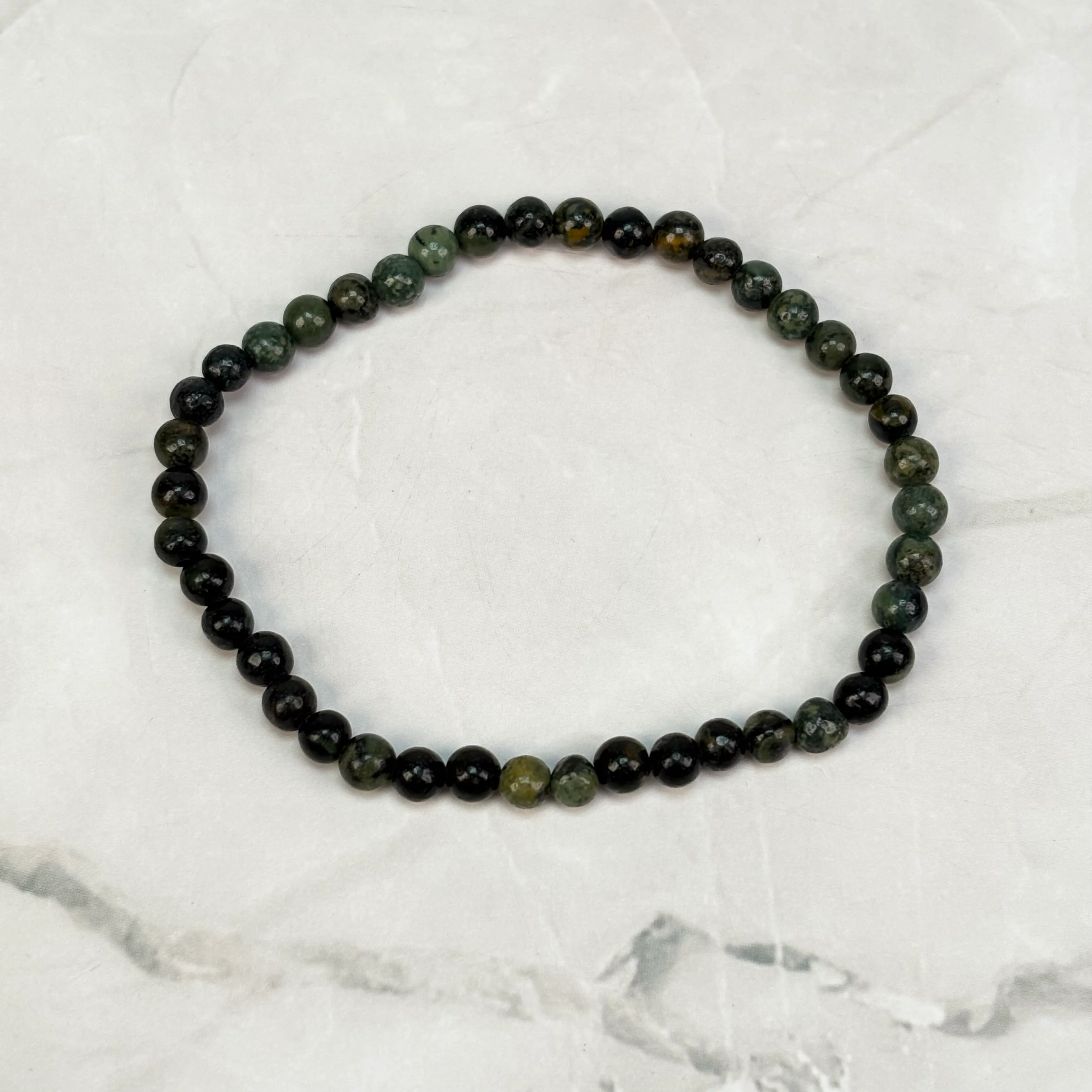 Bracelet Jaspe Kambaba (4mm) - Image 3