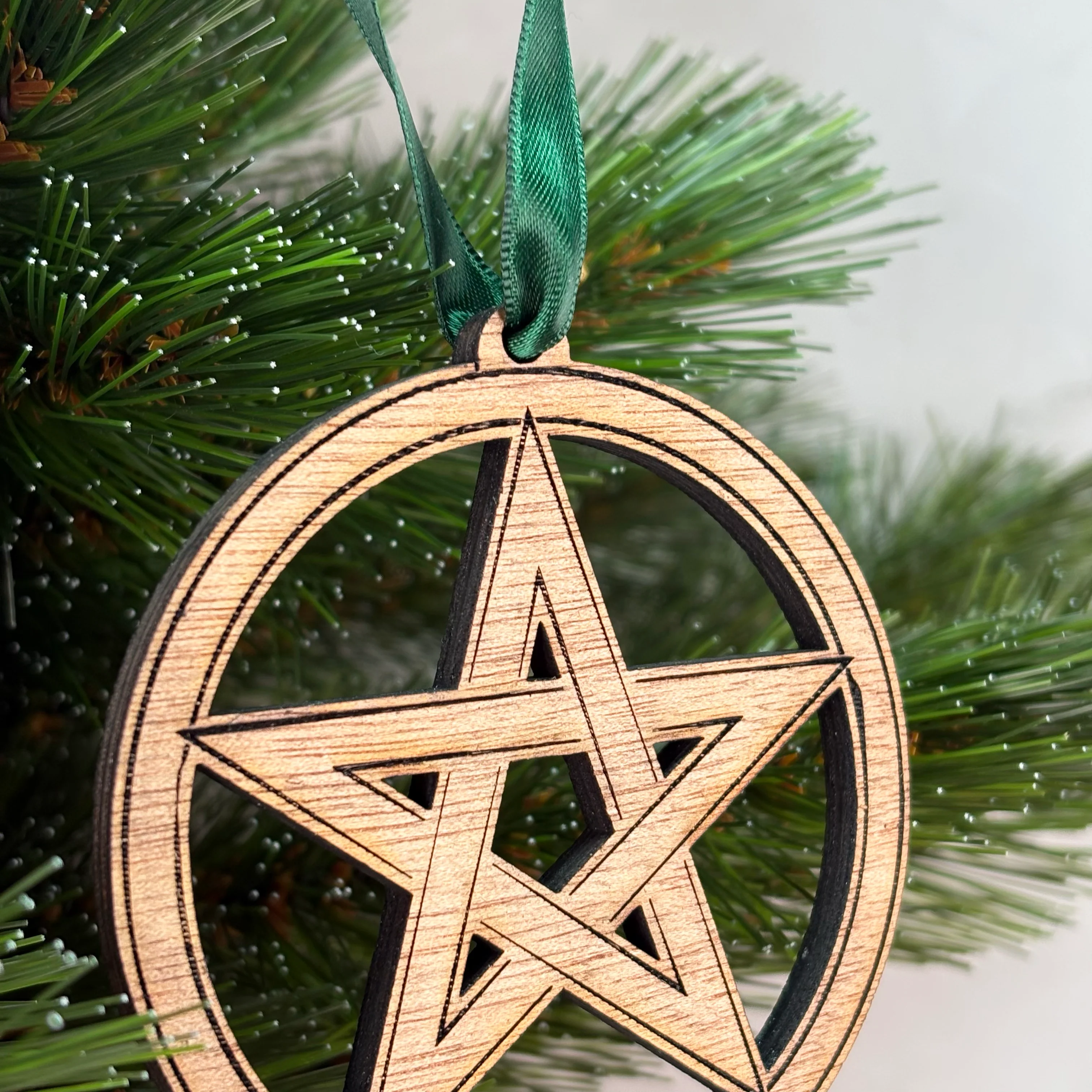 Décoration sapin Pentacle (pack x3) - Image 3