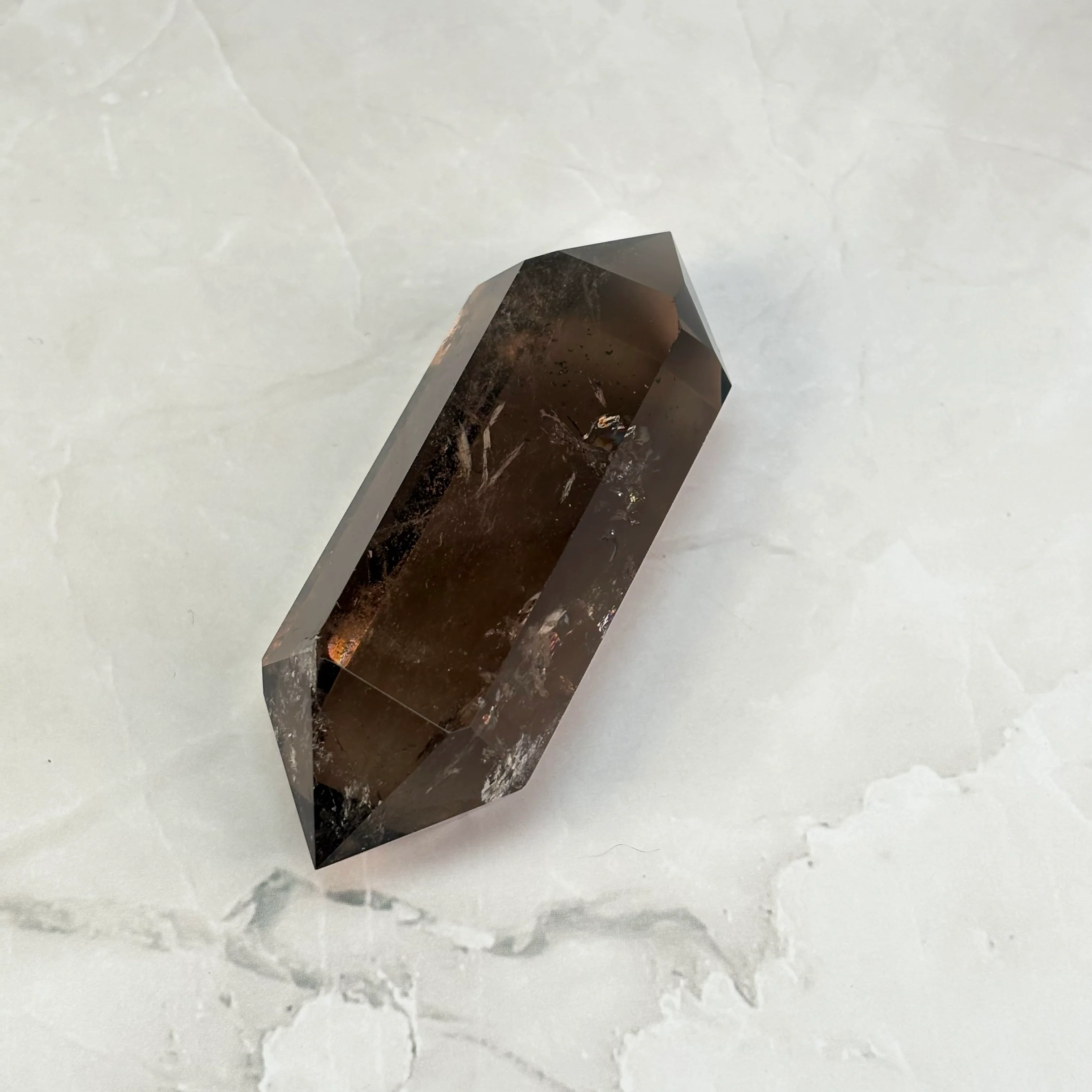 Double pointe Quartz Fumé - P2 (extra) - Image 2