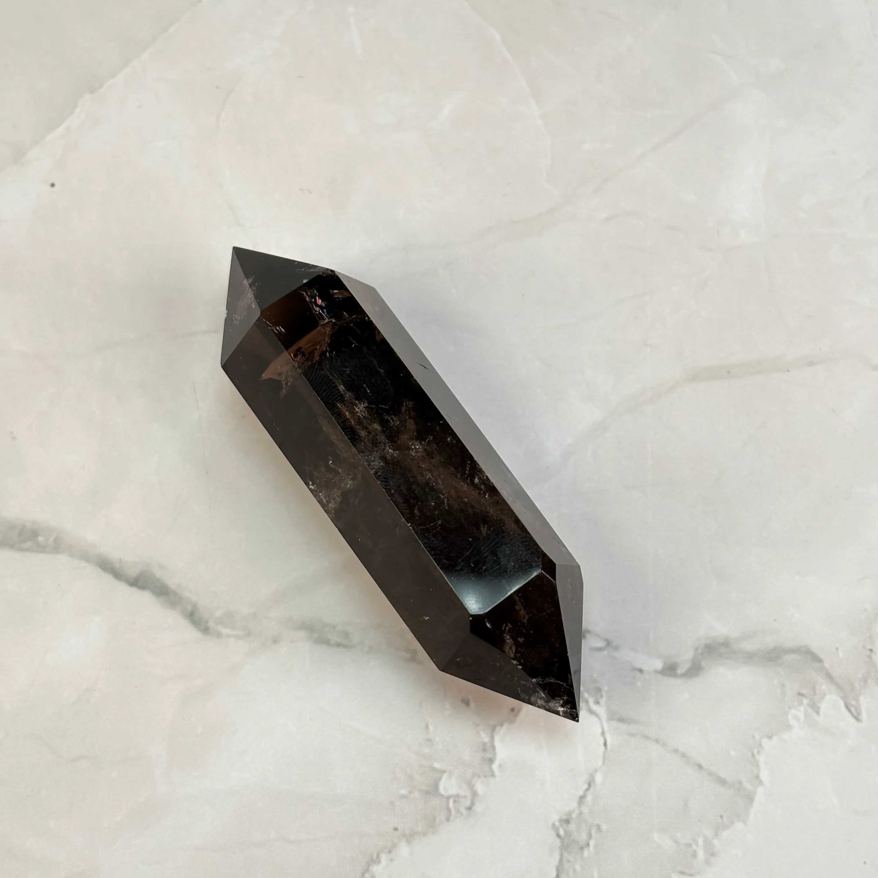 Double pointe Quartz Fumé - P7 (extra) - Image 4