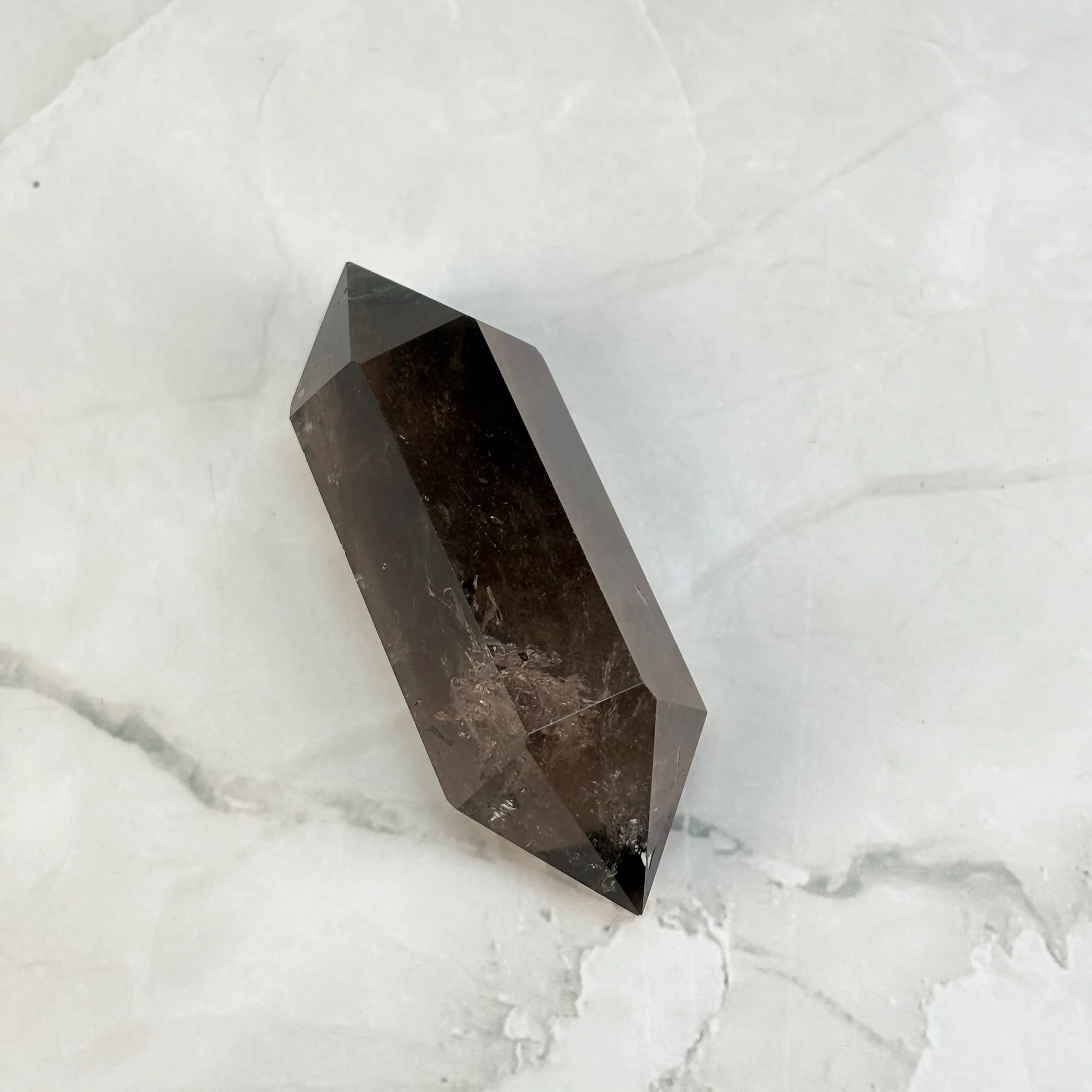 Double pointe Quartz Fumé - P8 (extra) - Image 4