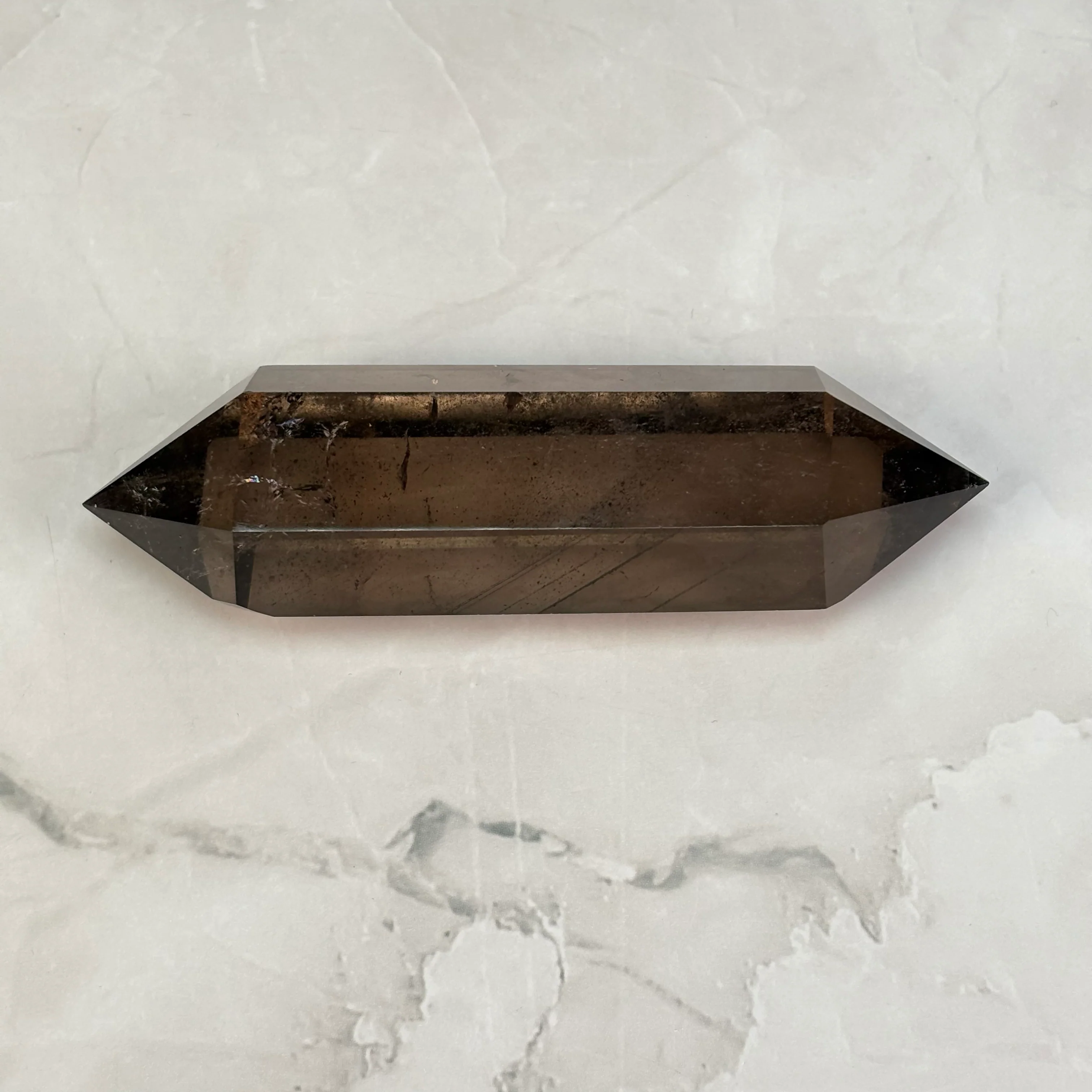 Double pointe Quartz Fumé - P9 (extra) - Image 3