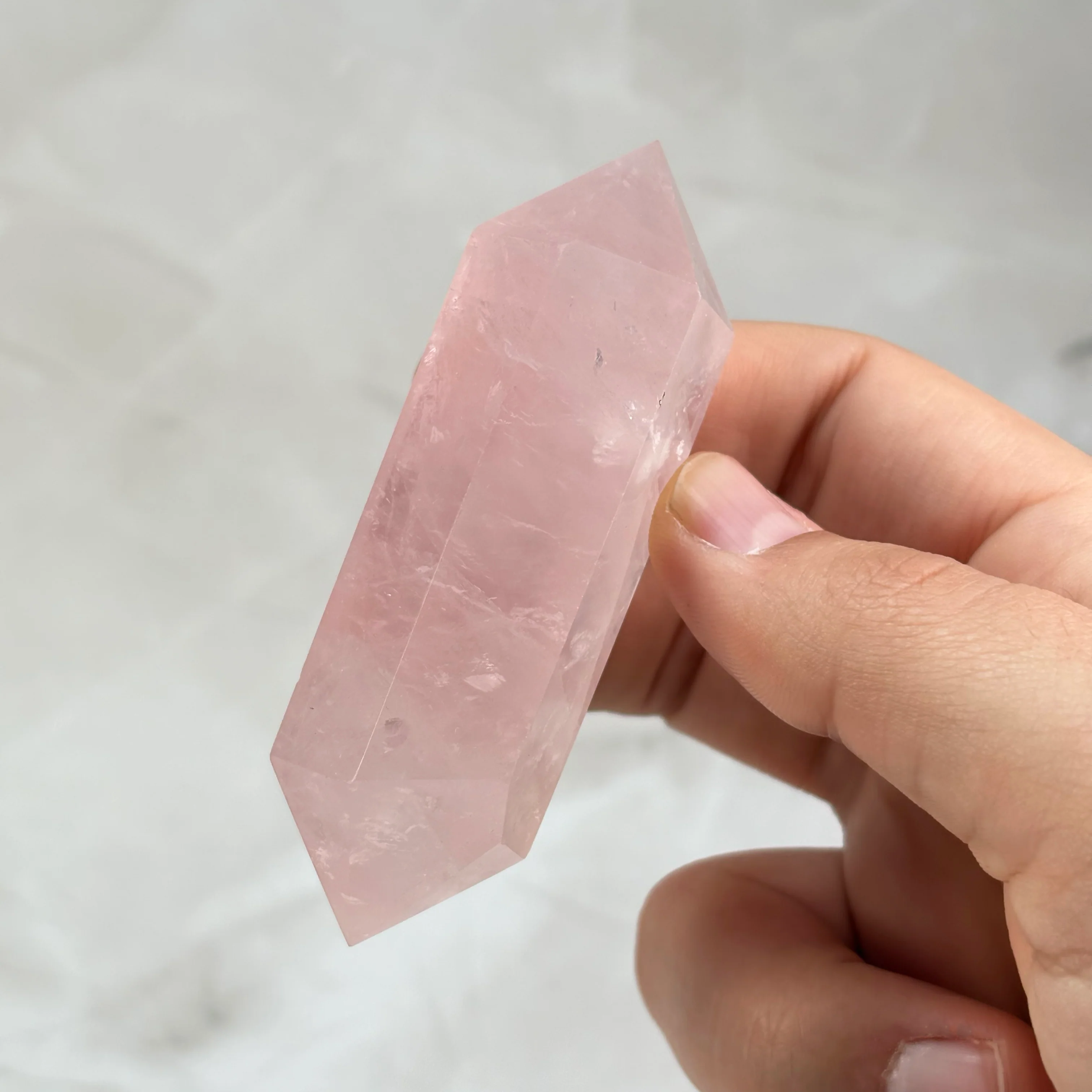 Double pointe Quartz Rose - P9 (extra) - Image 5