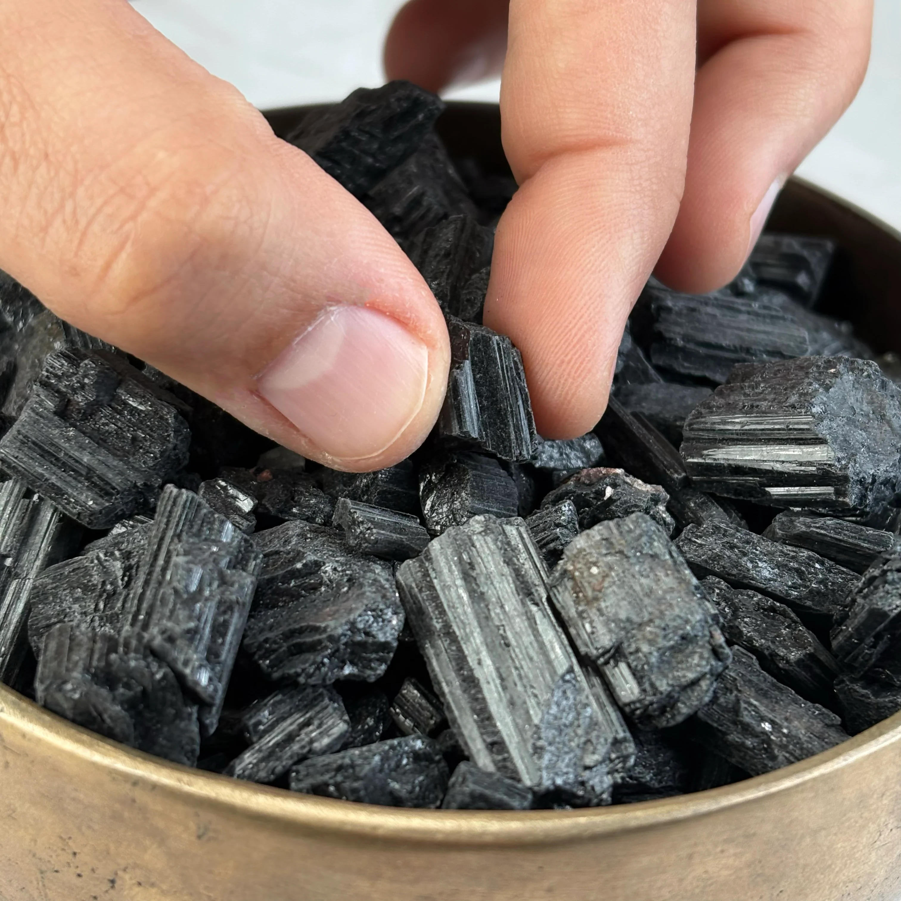 Éclats bruts de Tourmaline Noire - Image 4