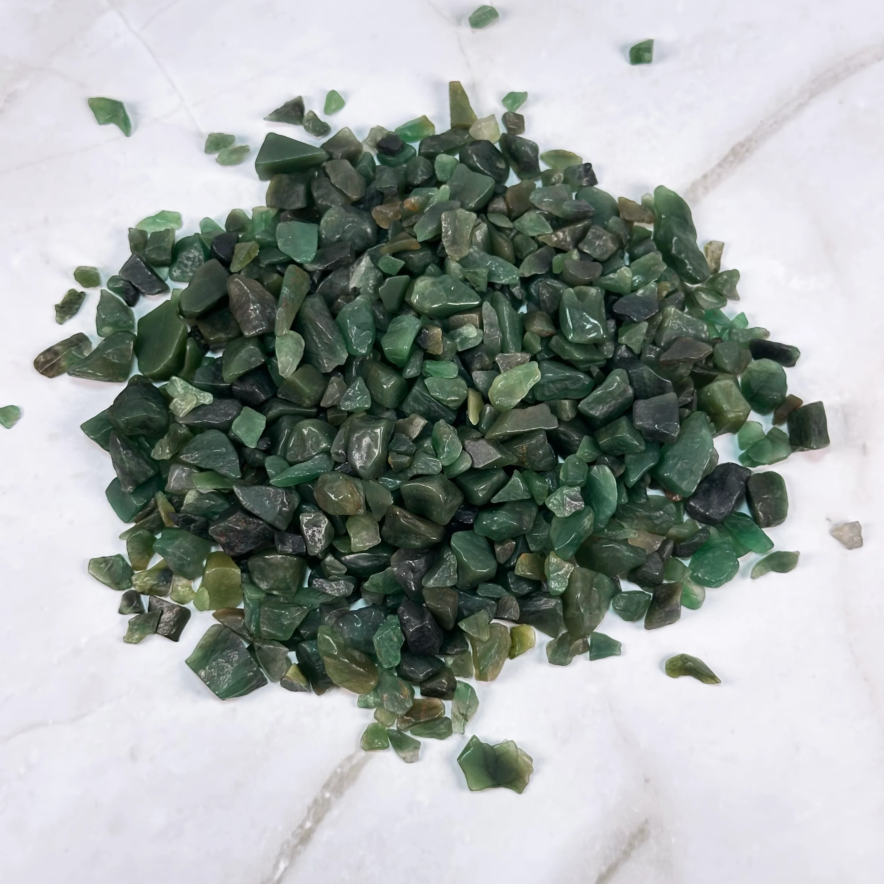 Éclats roulés d'Aventurine Verte - Image 3
