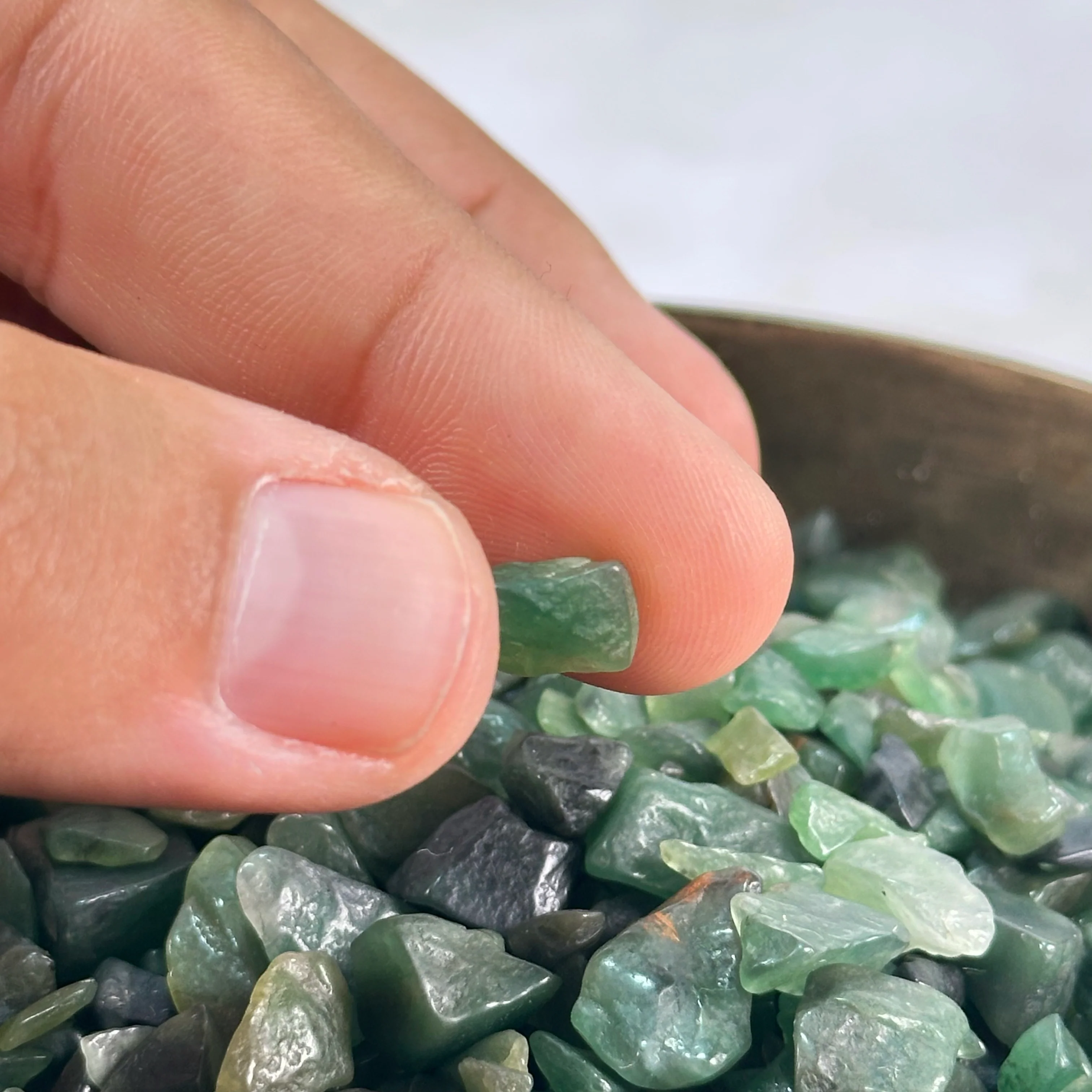 Éclats roulés d'Aventurine Verte - Image 4