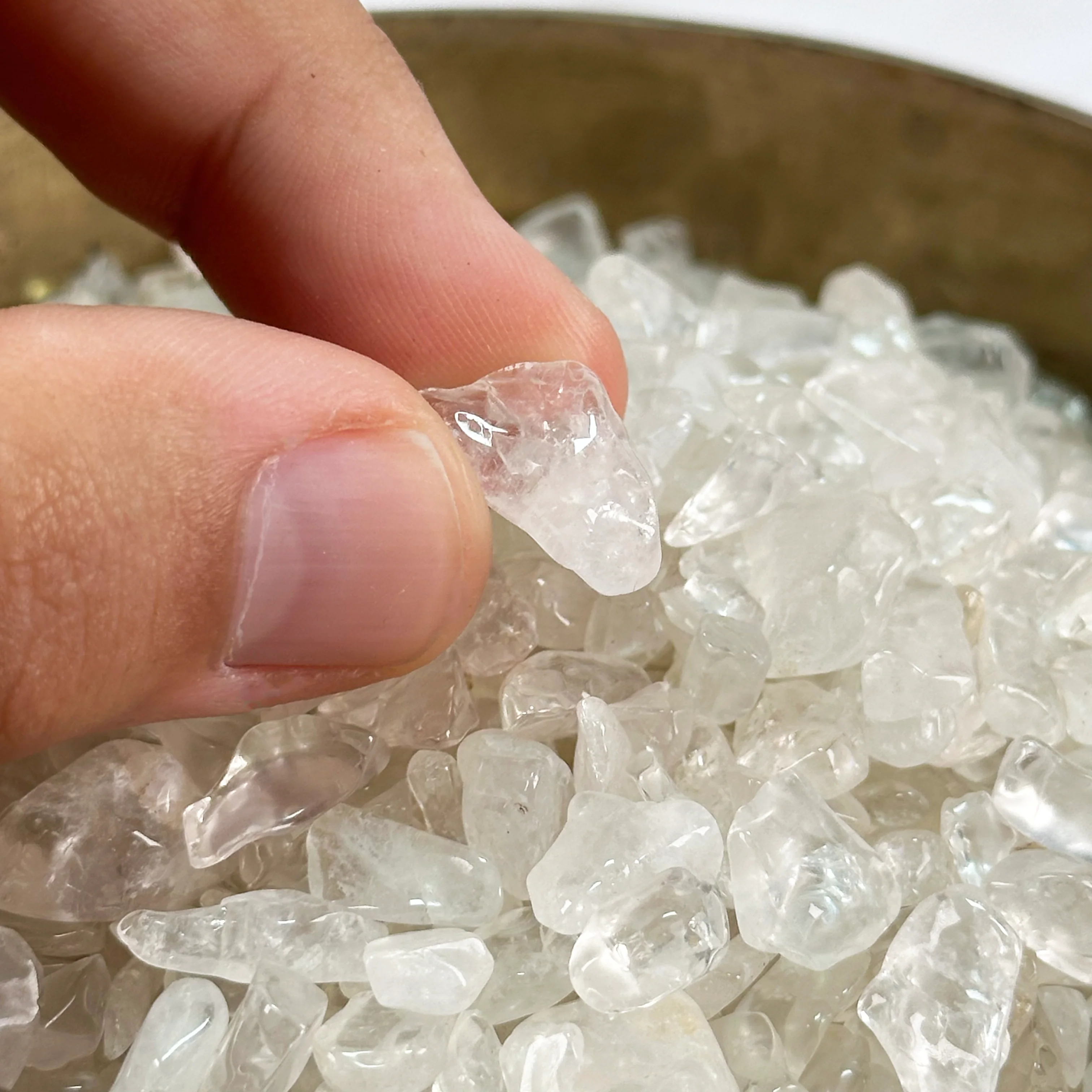 Éclats roulés de Cristal de Roche - Image 4