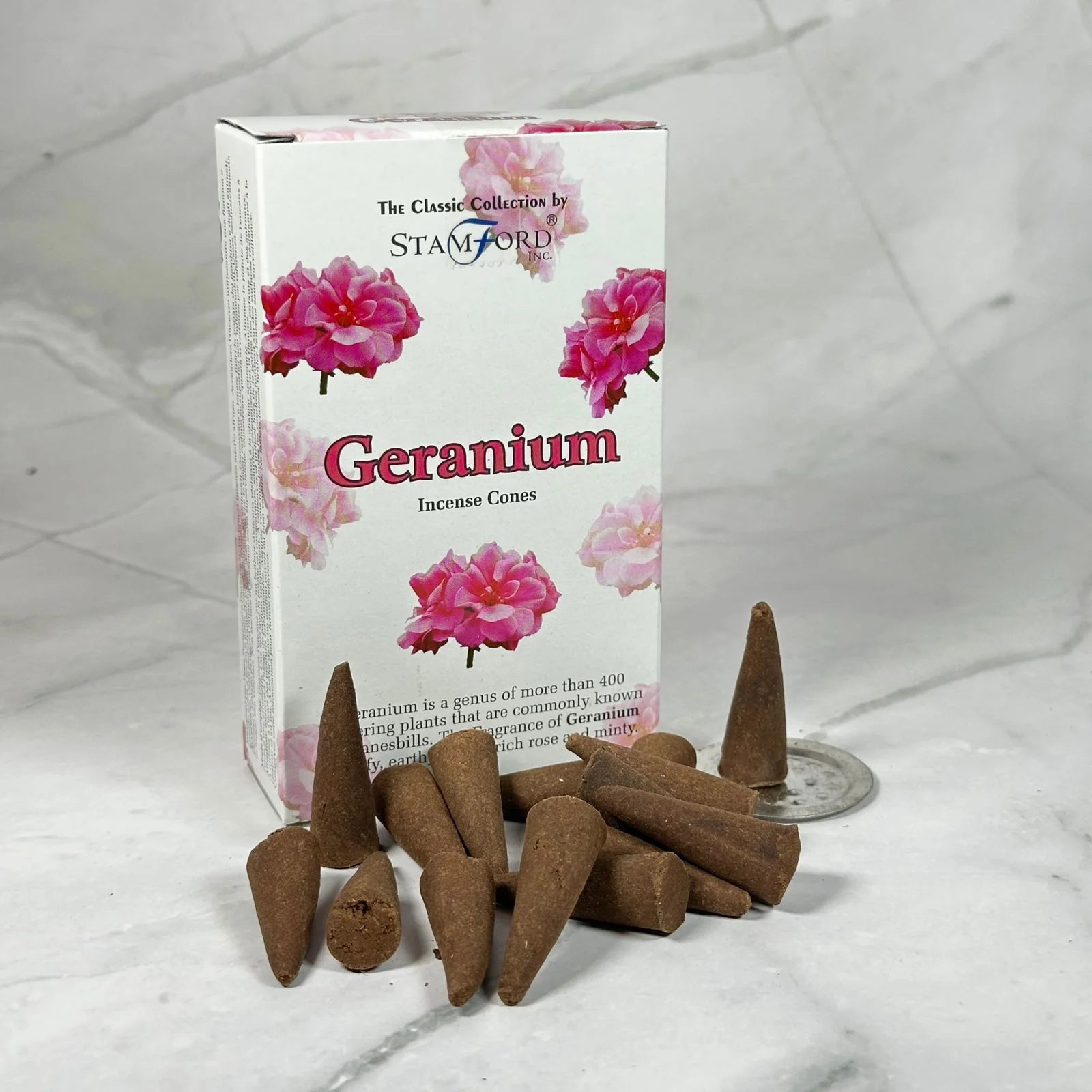 Encens en cônes Géranium