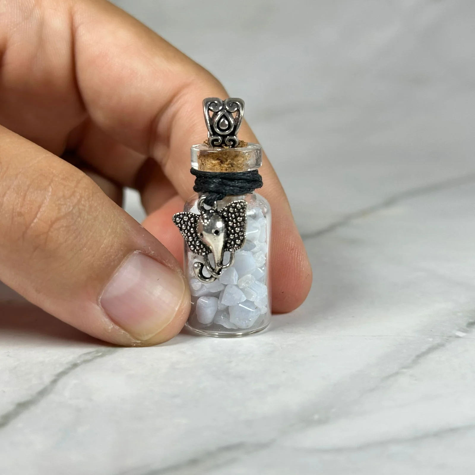 Fiole de Pierre d'Agate Bleue pour supprimer les obstacles - Image 4