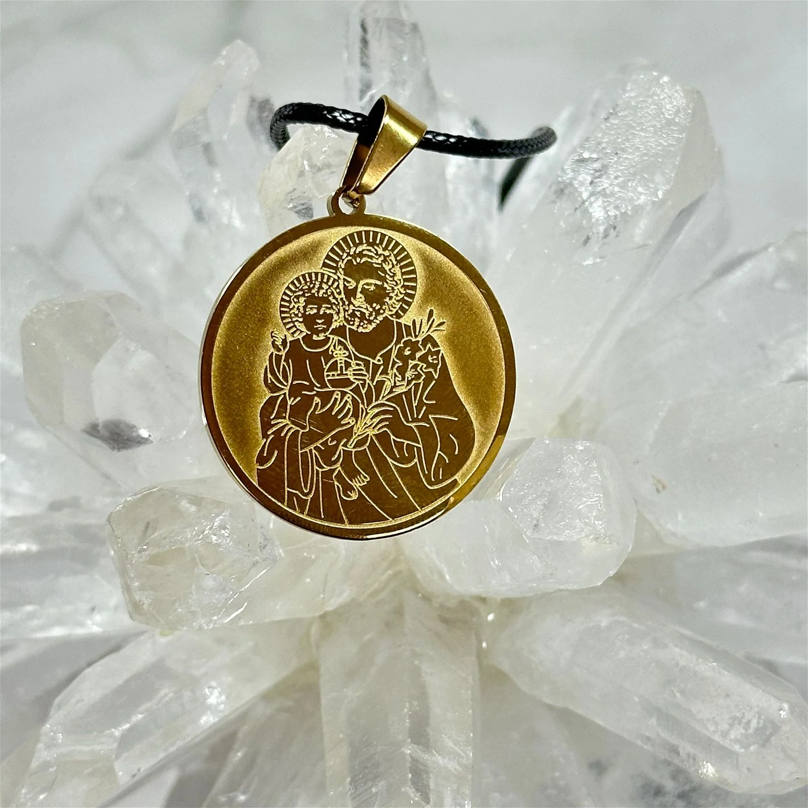 Médaille Saint-Michel & Saint-Joseph - Image 2