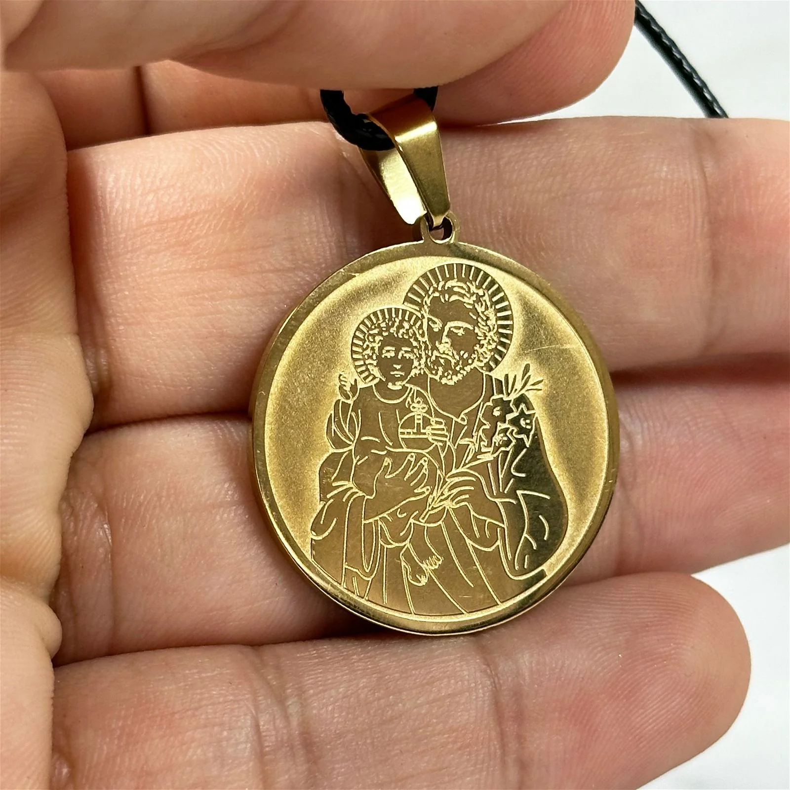 Médaille Saint-Michel & Saint-Joseph - Image 4