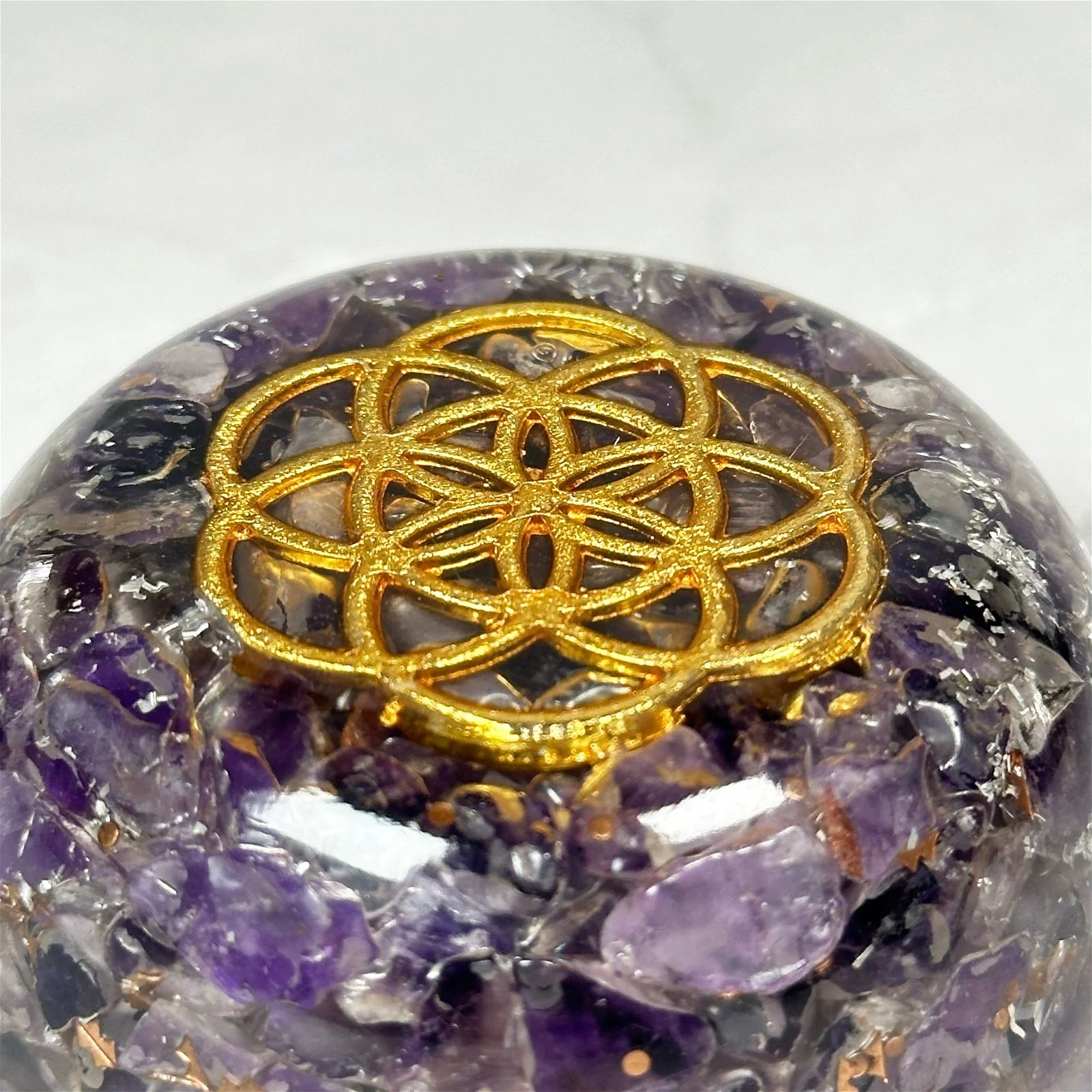 Orgonite dôme Améthyste - Image 3