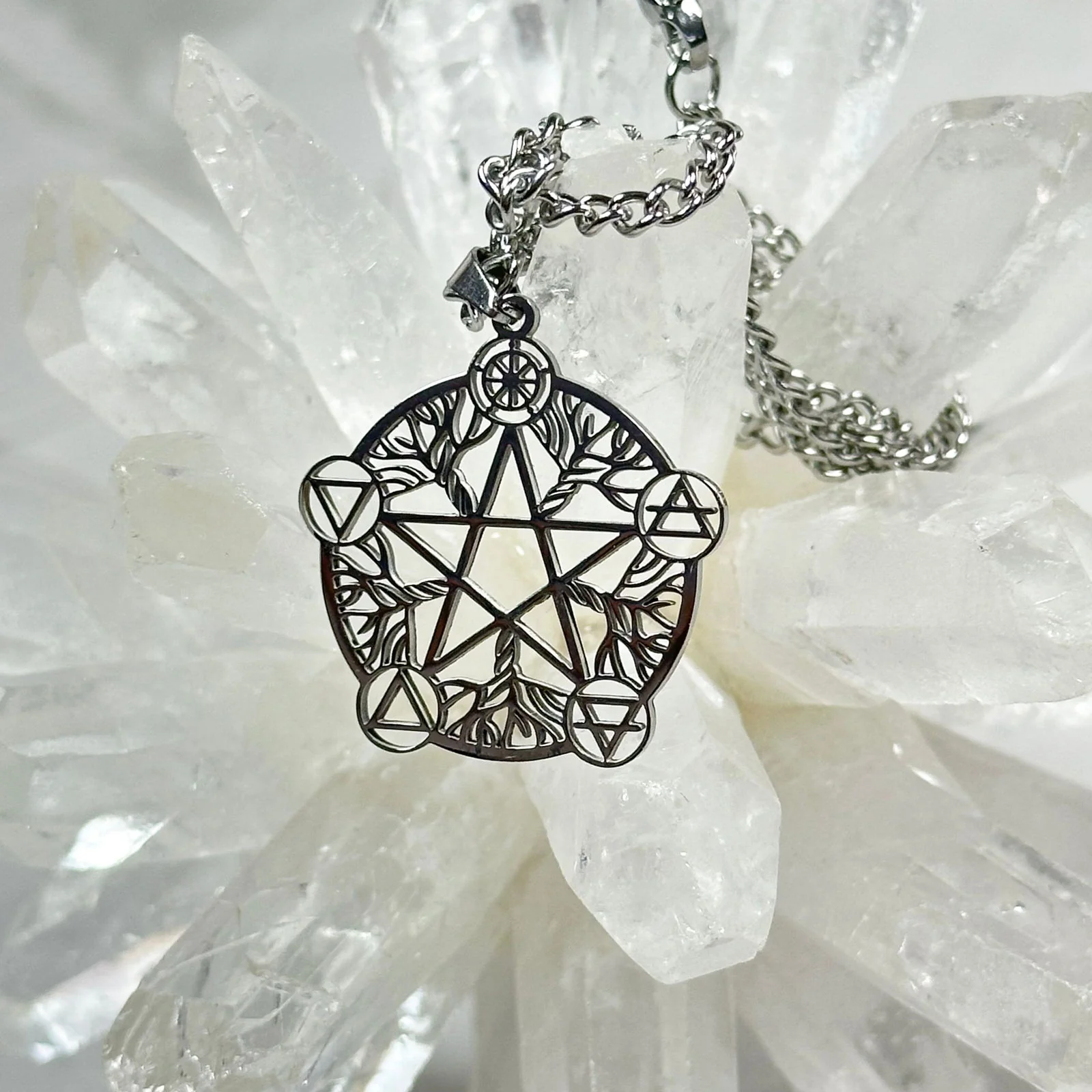 Pendentif Pentacle Élémentaire - Image 3
