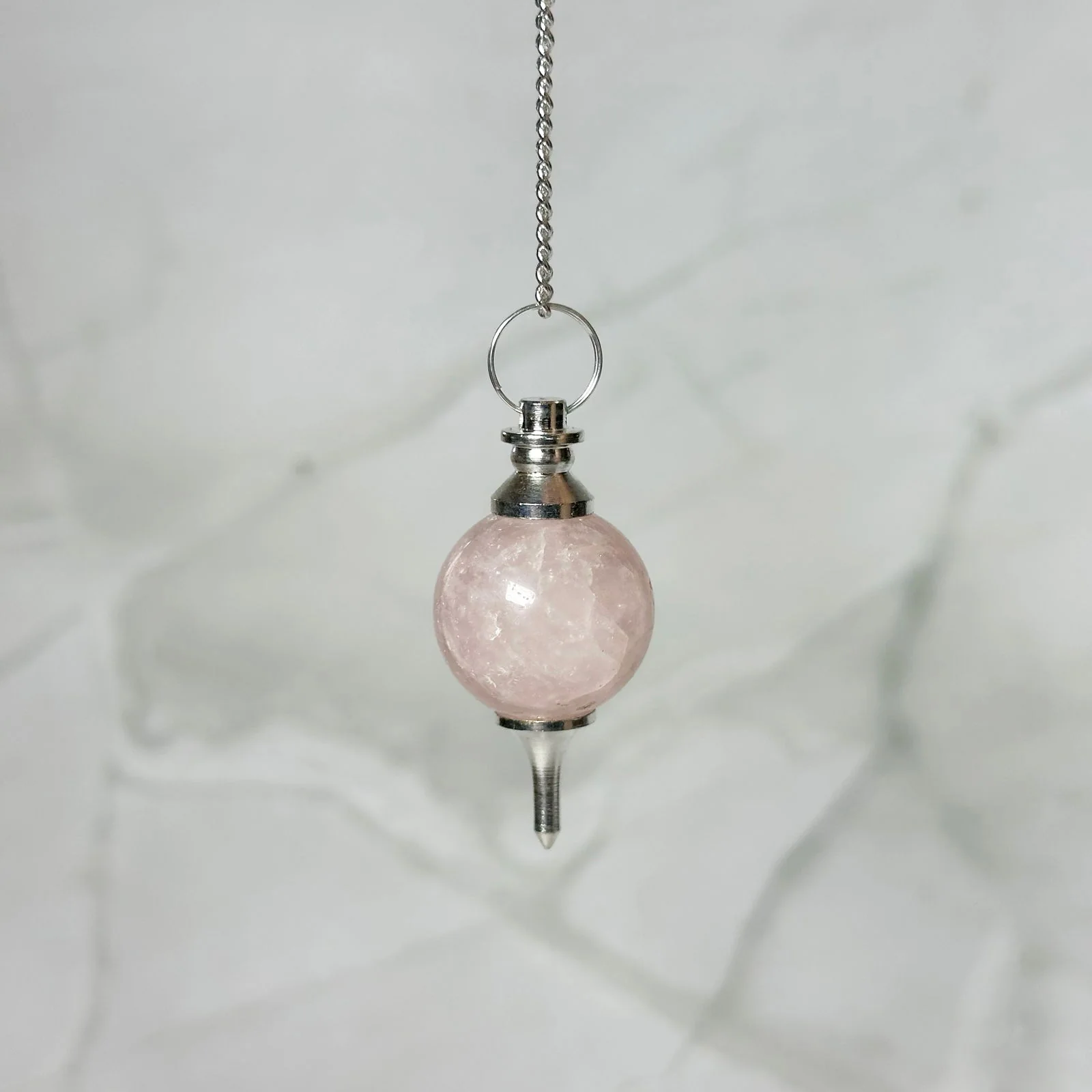 Pendule séphoroton en Quartz Rose - Image 2