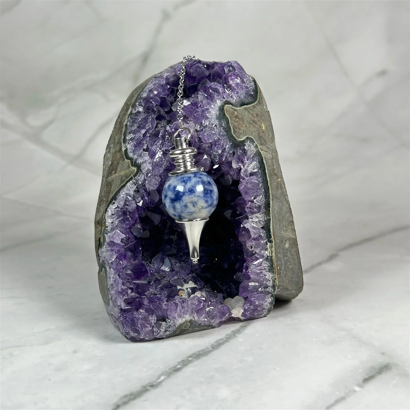 Pendule séphoroton en Sodalite