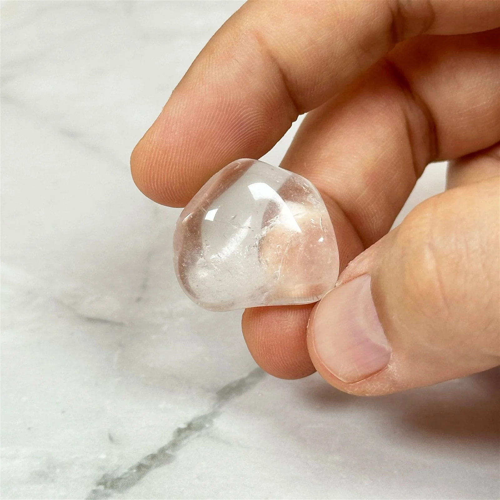 Pierre roulée Cristal de Roche (extra) - Image 3