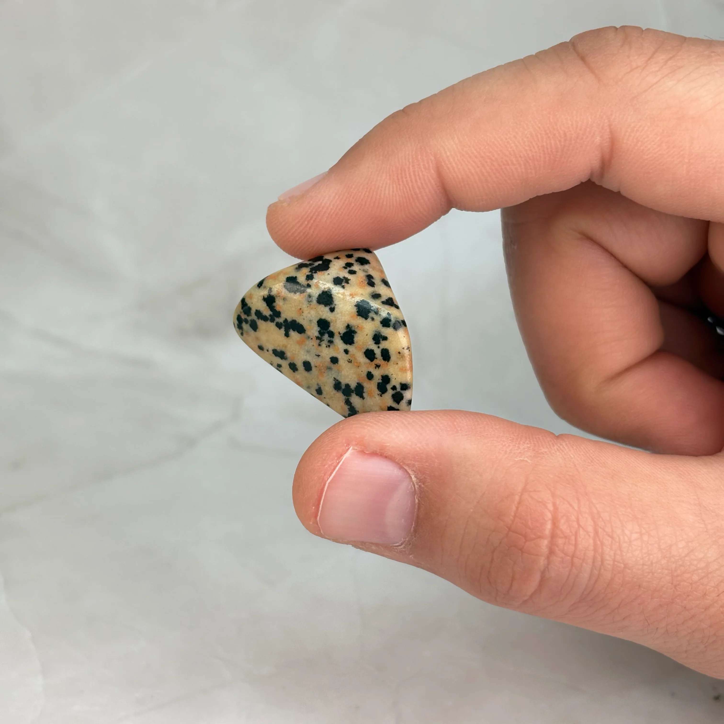 Pierre roulée Jaspe Dalmatien - Image 3