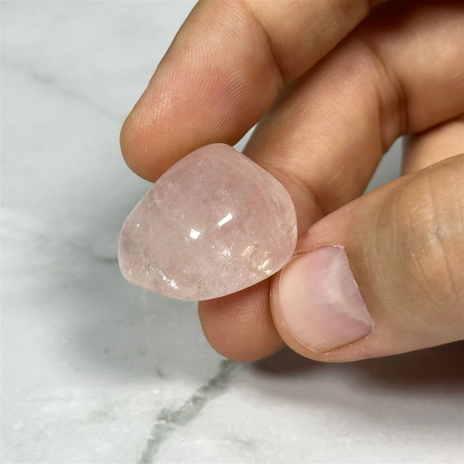Pierre roulée Quartz Rose - Image 3
