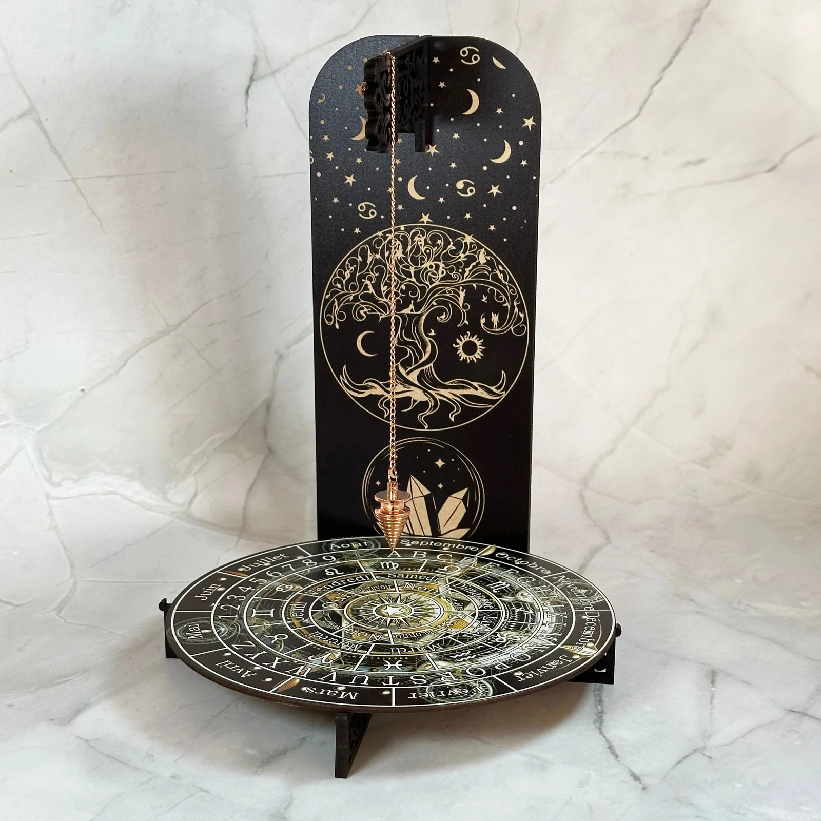 Planche de divination Étoile Divine en bois - Image 3