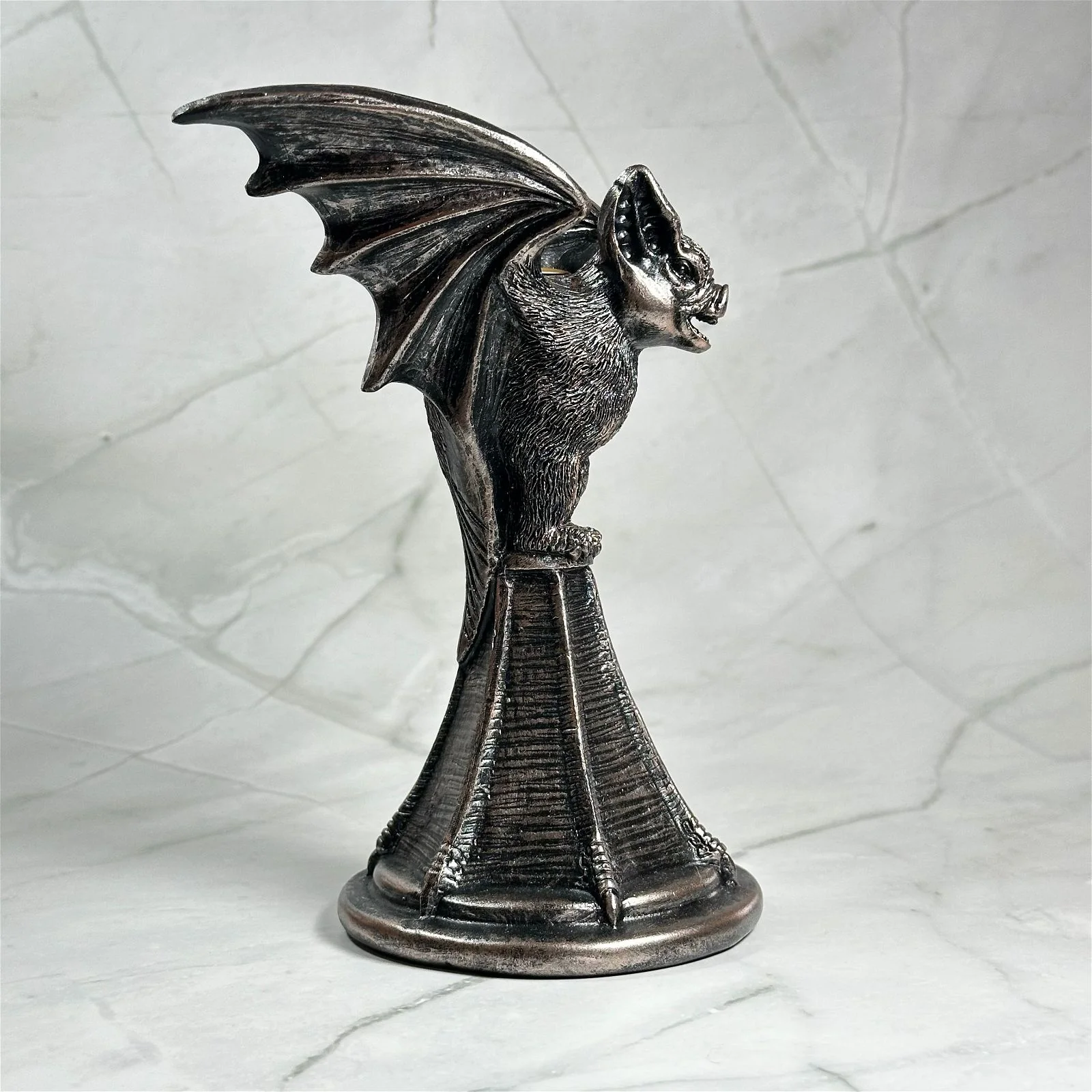 Statue / bougeoir Chauve-Souris - Image 6